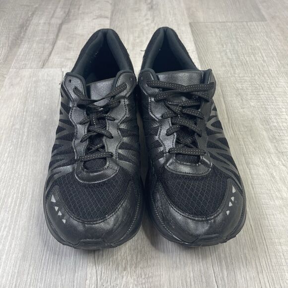 SAS Mission One Shoes Mens Sz 12 EE Extra Wide Black Lace Up Walking Sneakers B - Picture 3 of 10